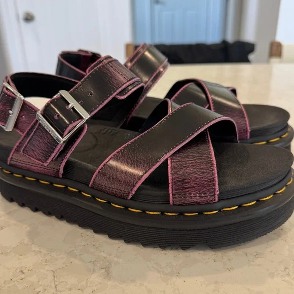 Dr Martens Voss II Stylish Platform Sandals for Women - Picture 3 of 7